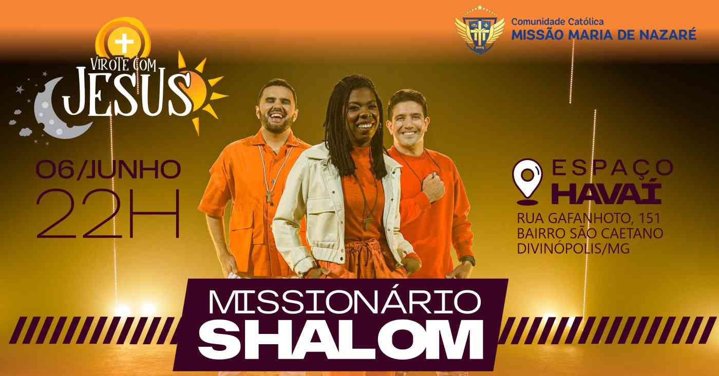 VIROTE COM JESUS - DIVINÓPOLIS