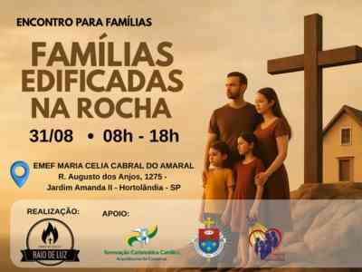 Encontro para famílias - Famílias Edificadas na Rocha