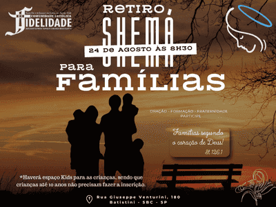 Retiro Shemá para as Famílias