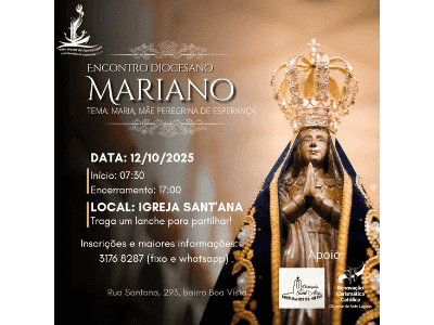 Encontro Diocesano Mariano RCC Sete Lagoas