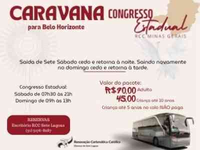 Caravana Sete Lagoas/BH para Congresso RCC MINAS 2025