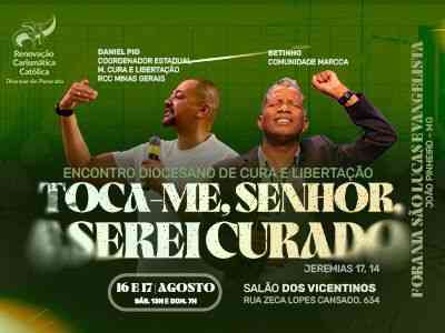 ENCONTRO DIOCESANO DE CURA E LIBERTAÇÃO (Forania São Lucas)
